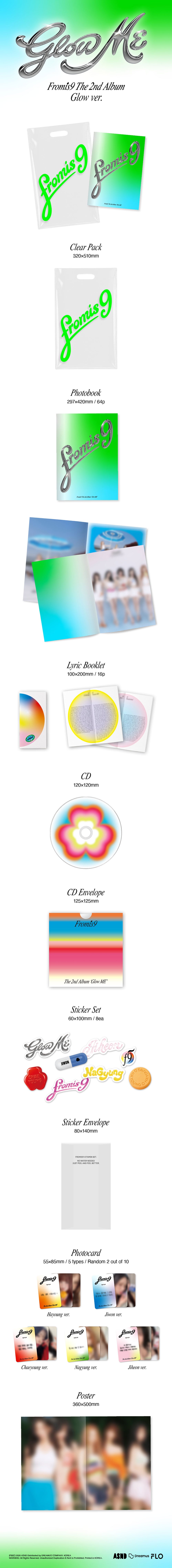 fromis_9 - Glow ME [2nd Album - Glow Ver.] gallery image 2
