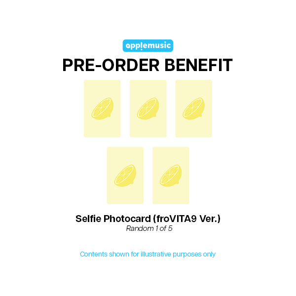 fromis 9 Glow ME 2nd Album  Photobook Ver - Apple Music POBs