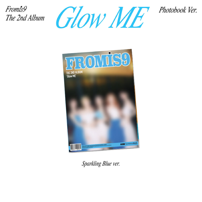 fromis 9 Glow ME 2nd Album  Photobook Ver SPARKLING BLUE Ver - main image