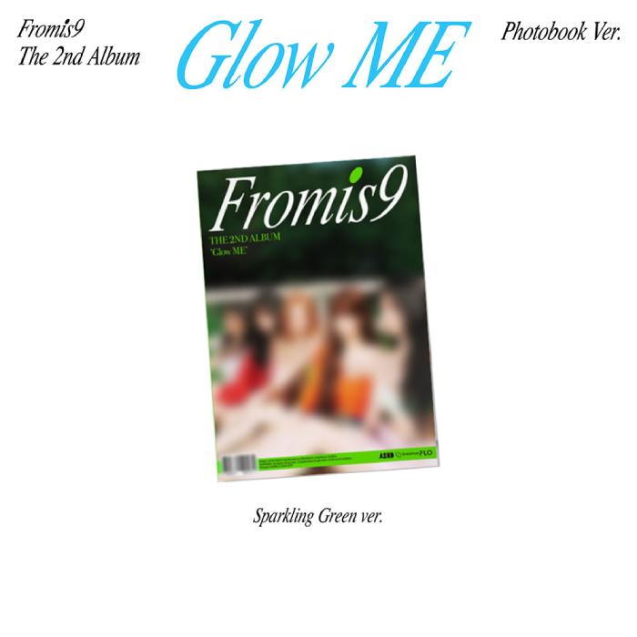 fromis 9 Glow ME 2nd Album  Photobook Ver SPARKLING GREEN Ver - main image