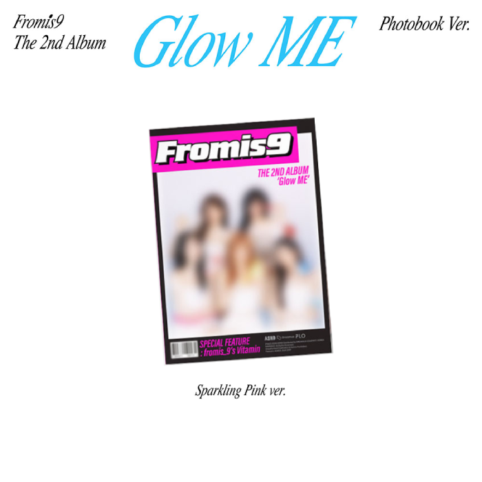 fromis 9 Glow ME 2nd Album  Photobook Ver SPARKLING PINK Ver - main image