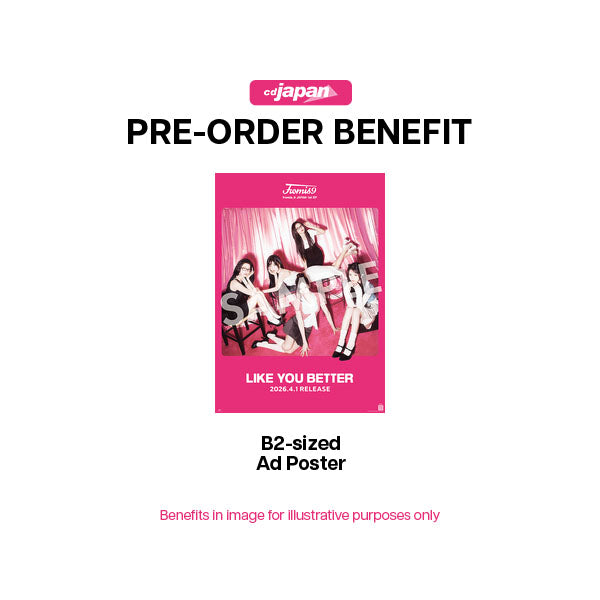 fromis_9 - LIKE YOU BETTER [1st JP EP Album - Limited Edition Ver
