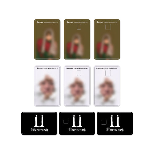 G-DRAGON Card Cover Sticker 2025 WORLD TOUR IN KOREA Official MD - main image