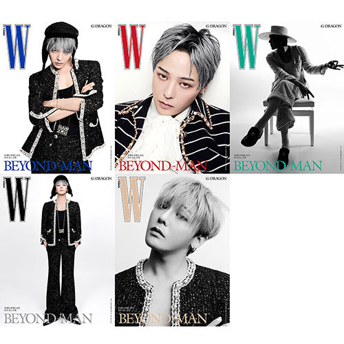 G-DRAGON Cover W Korea Vol 11 November 2025 - main image