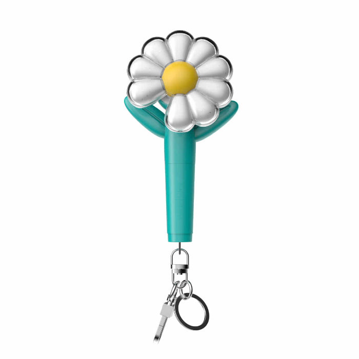 G-DRAGON 公式 FC限定 ミニライトキーリーリング ミント ジヨン G-DRAGON - Official Mini Light Keyring (Mint Ver.) - K PLACE
