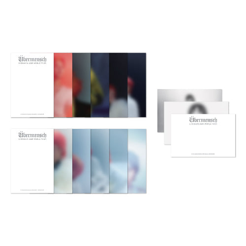 G-DRAGON Postcard Set 2025 WORLD TOUR IN KOREA Official MD - main image