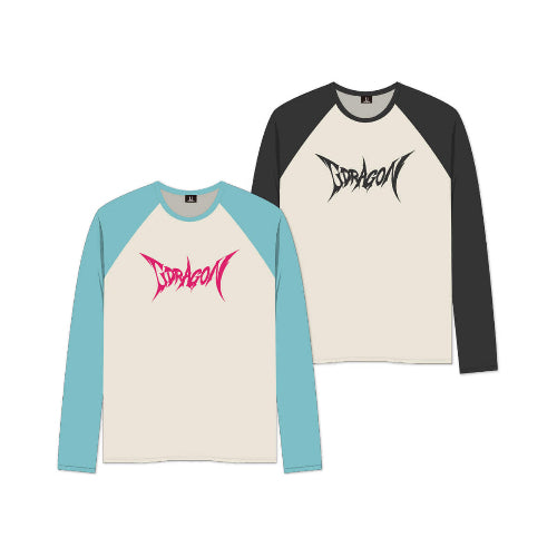 G-DRAGON Raglan Long Sleeved T-Shirt 2025 WORLD TOUR IN KOREA Official MD - main image