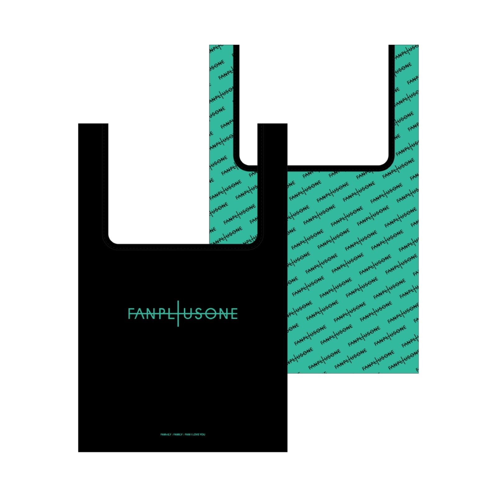 G-DRAGON Reversible Shopper Bag 2026 FAM MEETING FAMILY FAMILY FAM I LOVE YOU Official MD - Main Image