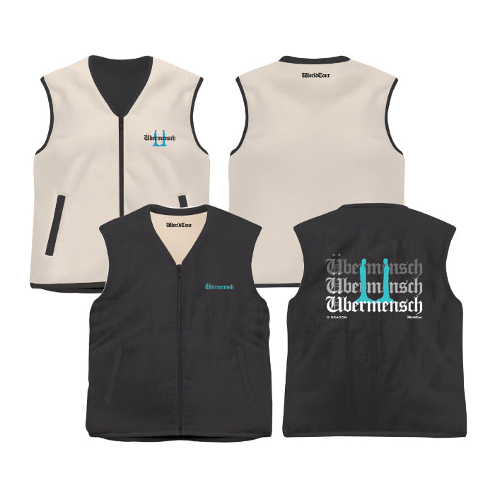 G-DRAGON Reversible Vest G-DRAGON 2025 WORLD TOUR IN SEOUL ENCORE Official MD - main image