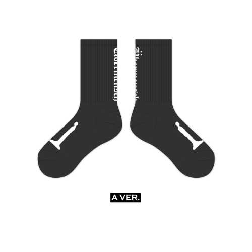 G-DRAGON Socks 2025 WORLD TOUR IN KOREA Official MD - A Version