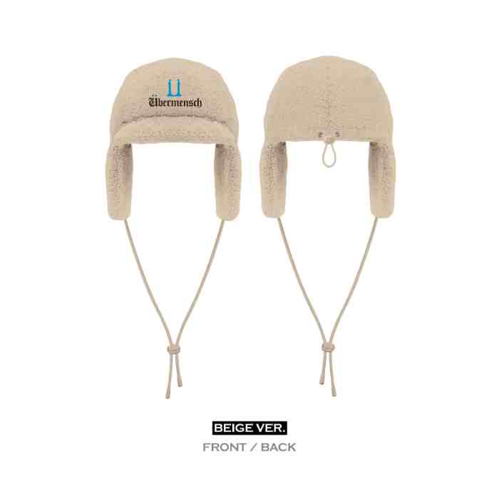 アイドル G-DRAGON Official MD Trooper Hat Beige G-DRAGON - Trooper Hat [2025 World Tour in Seoul 'Übermensch
