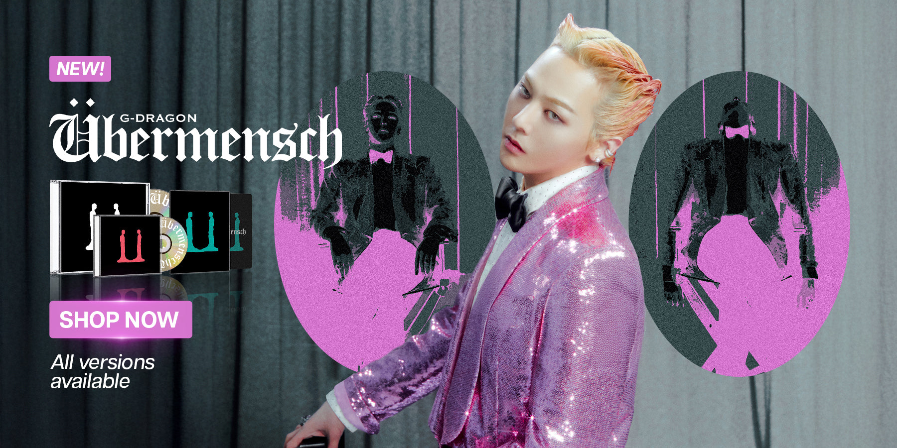 G-DRAGON Ubermensch Banner