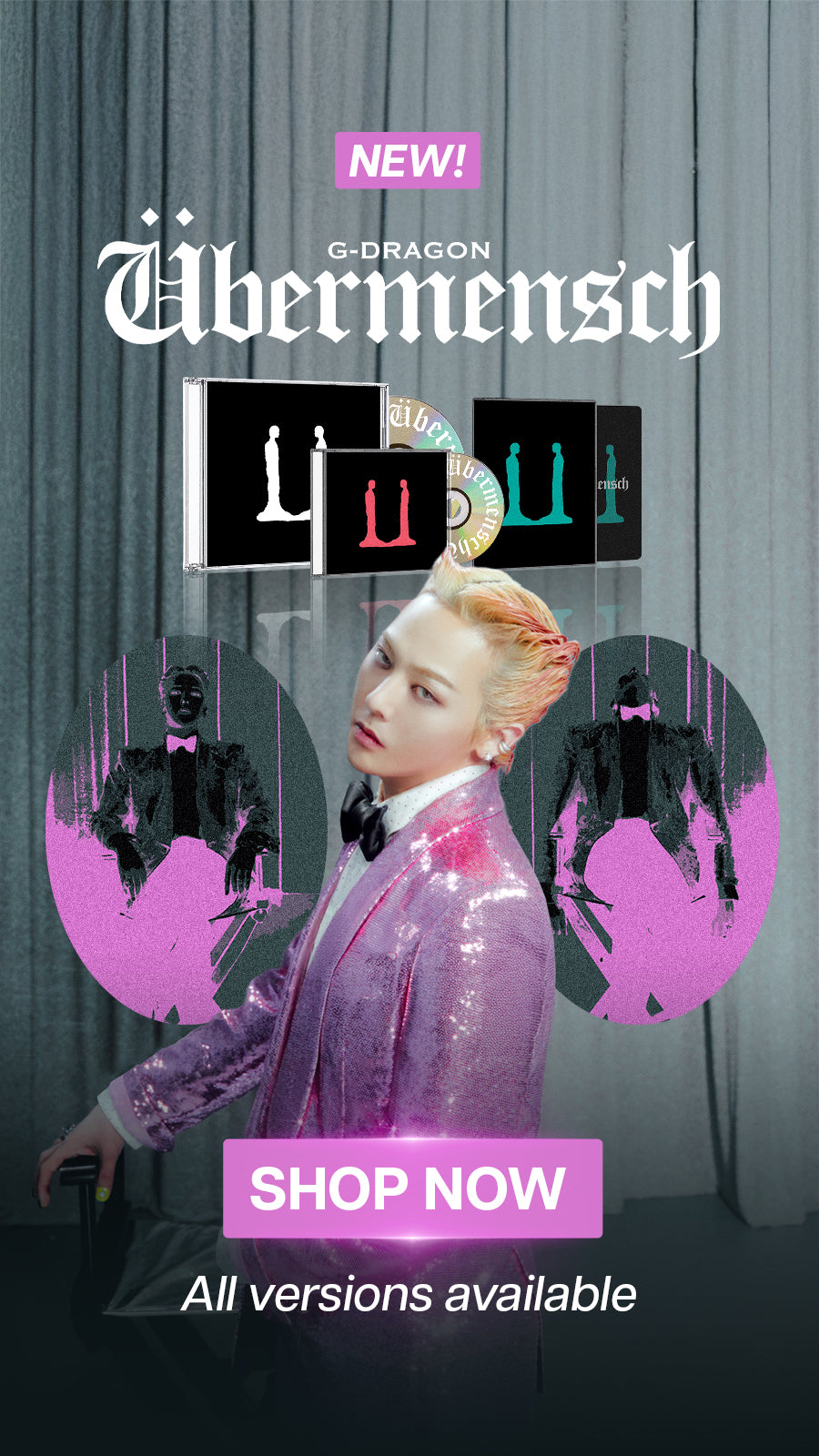 G-DRAGON Ubermensch Mobile Banner