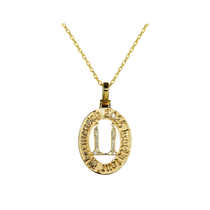 G-DRAGON ÜBERMENSCH Necklace Cubic Zirconia Ver G-DRAGON 2025 WORLD TOUR IN SEOUL ENCORE Official MD - main image