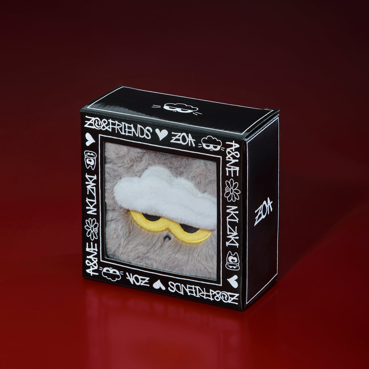 G-DRAGON ZOandFRIENDS ZOA Face Pouch Keyring ZOAful Days POP-UP - Main Image 5