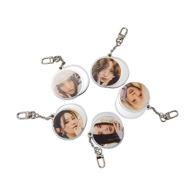 G-IDLE Acrylic Mirror Keyring KLAXON Official MD - main image 2