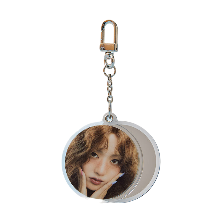 G)I-DLE - Acrylic Mirror Keyring [KLAXON POP-UP Official MD] - K PLACE
