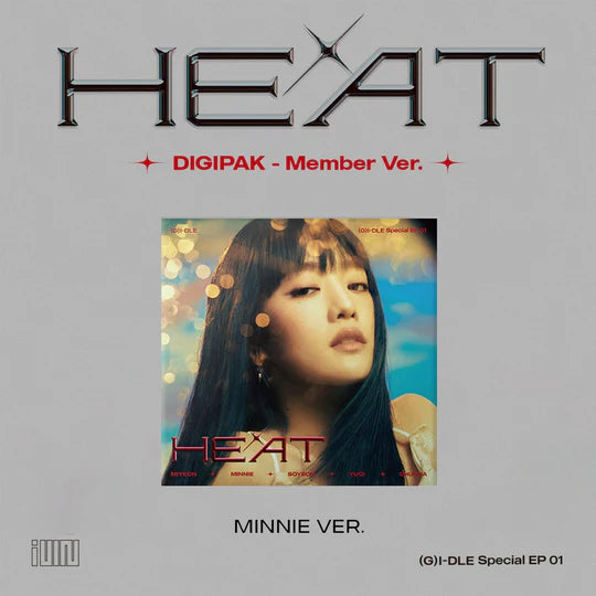 GI-DLE HEAT Special Album - Member Digipack Version - MINNIE Version