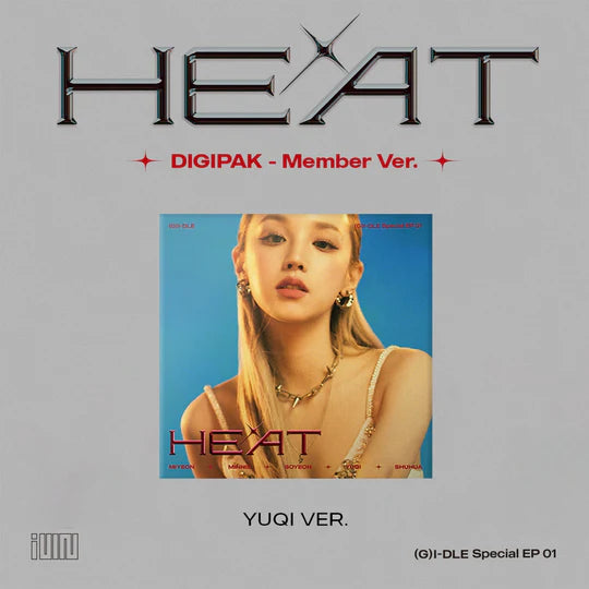 GI-DLE HEAT Special Album - Member Digipack Version - YUQI Version