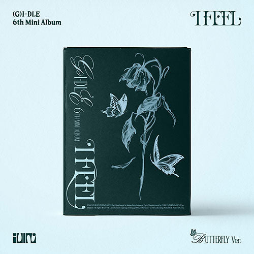 (G)I-DLE I feel 6th Mini Album - BUTTERFLY version product image