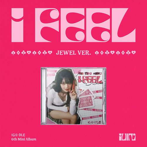 (G)I-DLE I feel 6th Mini Album - Jewel Version Minnie Version 