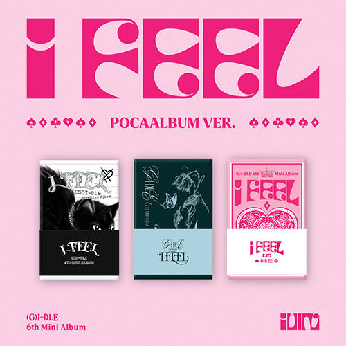 G-IDLE I feel 6th Mini Album - POCA Version - 3 variations main image