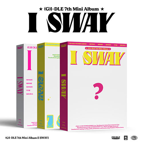 G-IDLE I SWAY 7th Mini Album main image