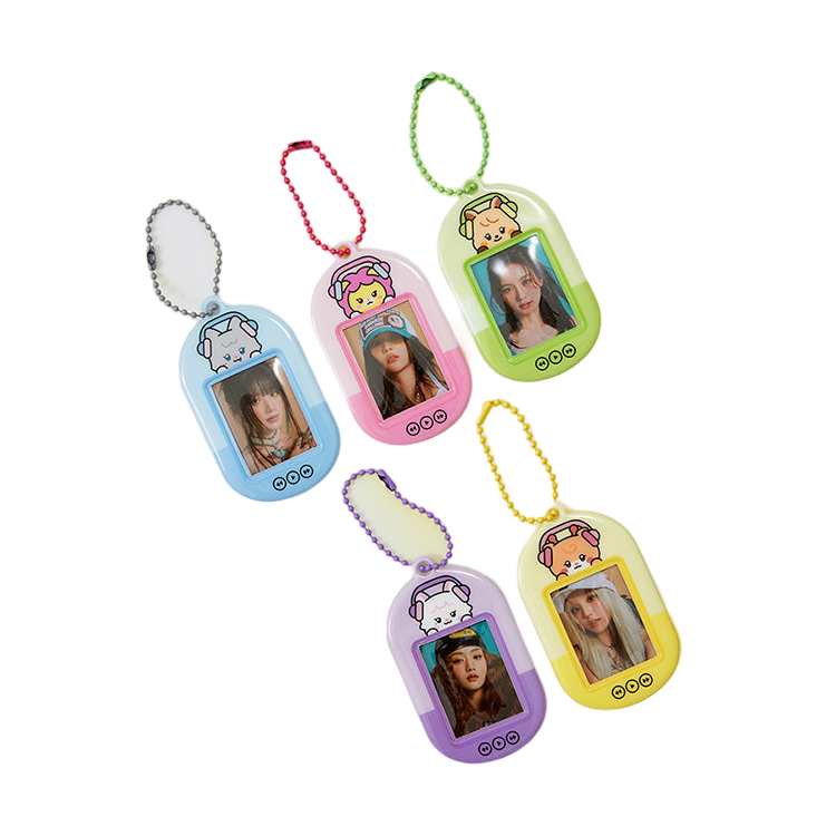 G-IDLE Mini Photo Holder Keyring KLAXON Official MD - main image 1