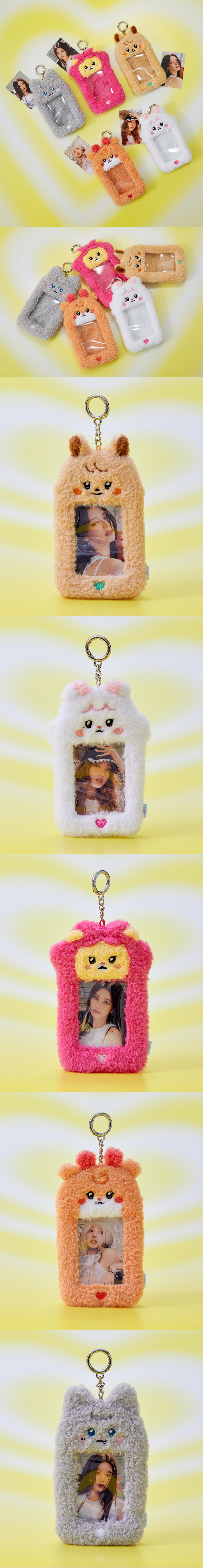 (G)I-DLE - Minini Photocard Holder Keyring [KLAXON POP-UP Official MD]