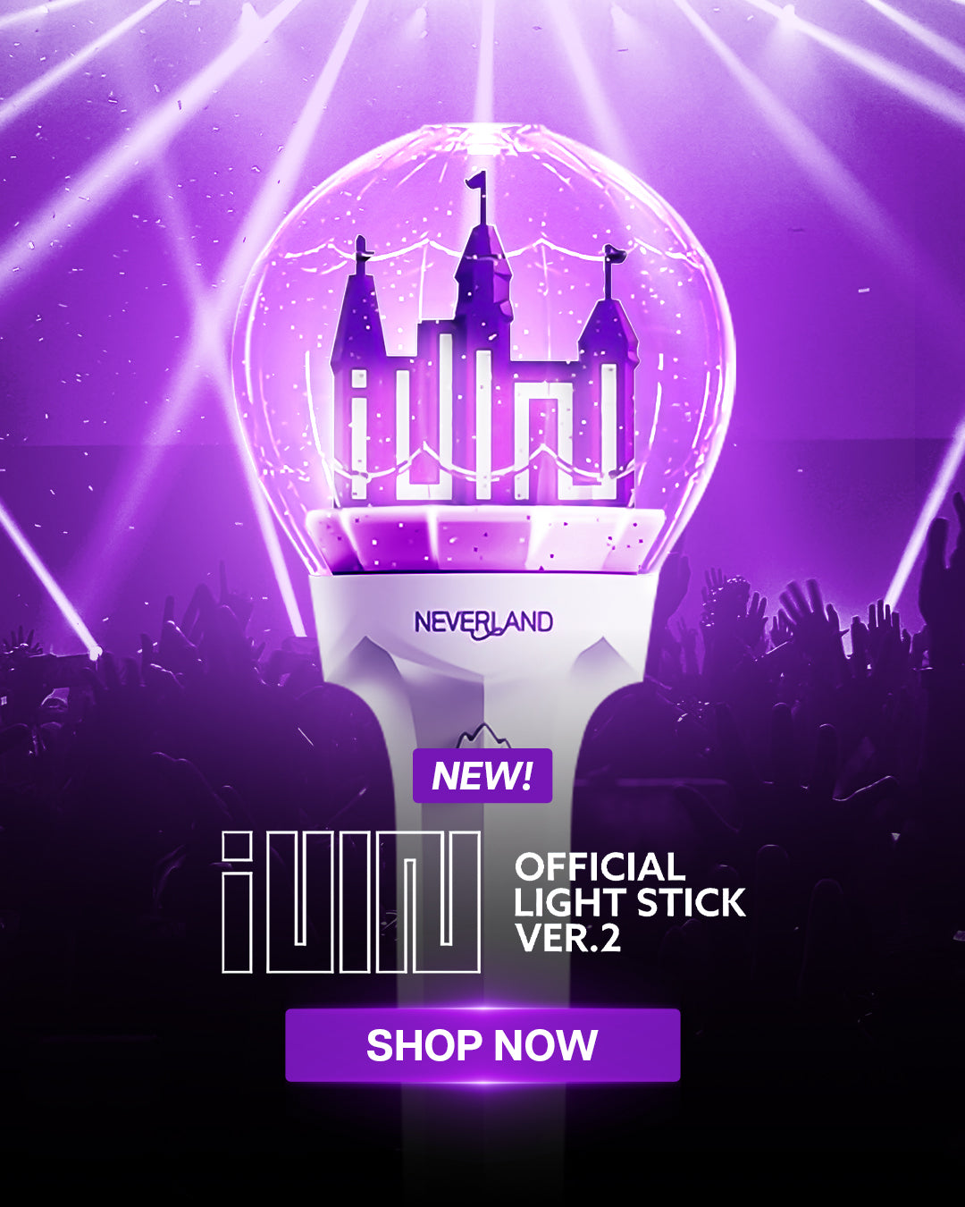 G-IDLE Official Light Stick Banner Mobile