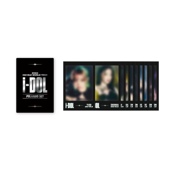 G-IDLE Polaroid Set 2024 World Tour iDOL Official MD - main image