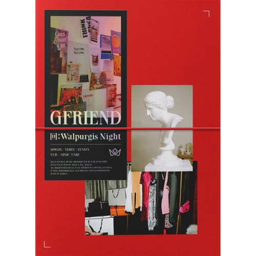 GFRIEND Mini Album [回:Walpurgis Night] CD+P.Book+2p Card+