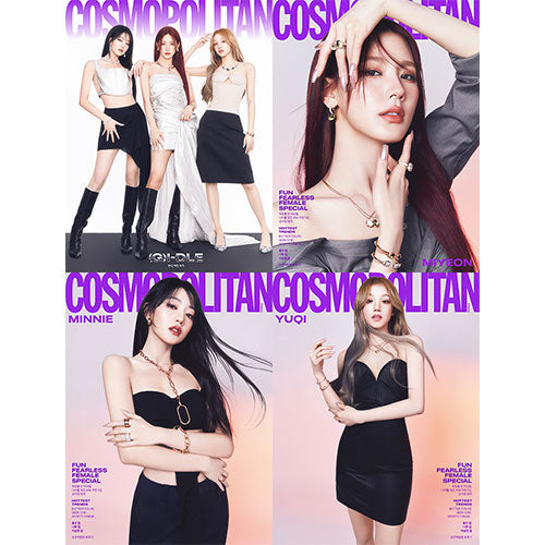 GI DLE Cover COSMOPOLITAN March 2024 - 4 Variations main image