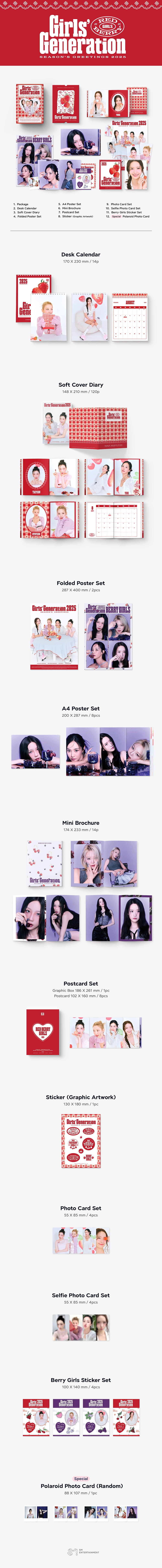 [PRE-ORDER] Girls' Generation - 2025 Season's Greetings