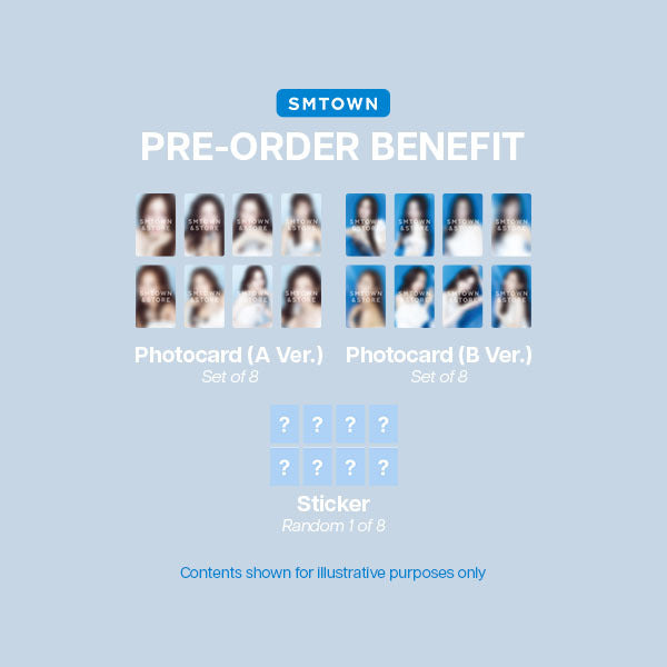 Girls Generation 2027 Seasons Greetings Twenty in Frost - SMTOWN POBs