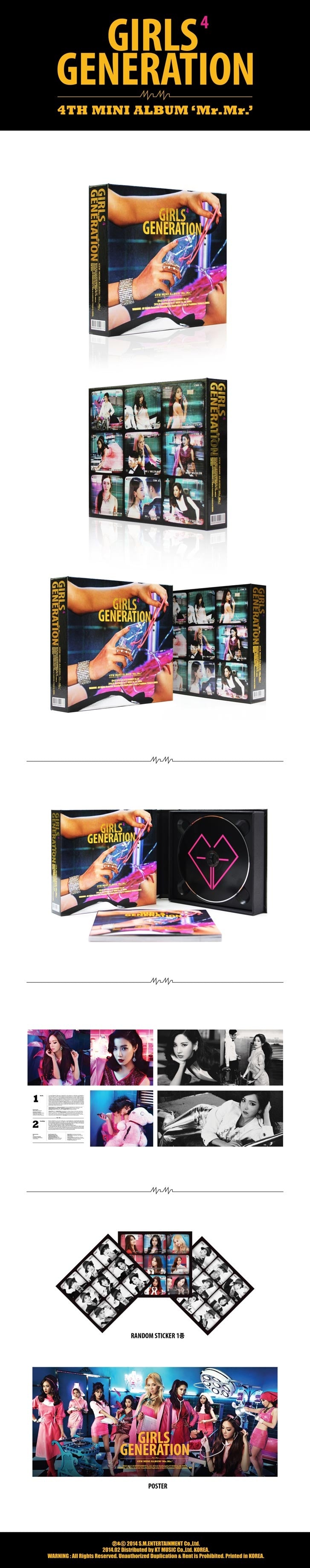 Girls' Generation (SNSD) - Mr.Mr. [4th Mini Album]
