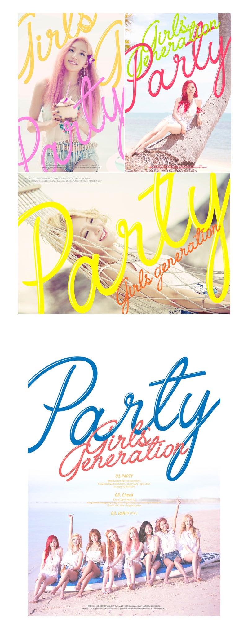 Girls' Generation (SNSD) - PARTY [2nd Single Album]