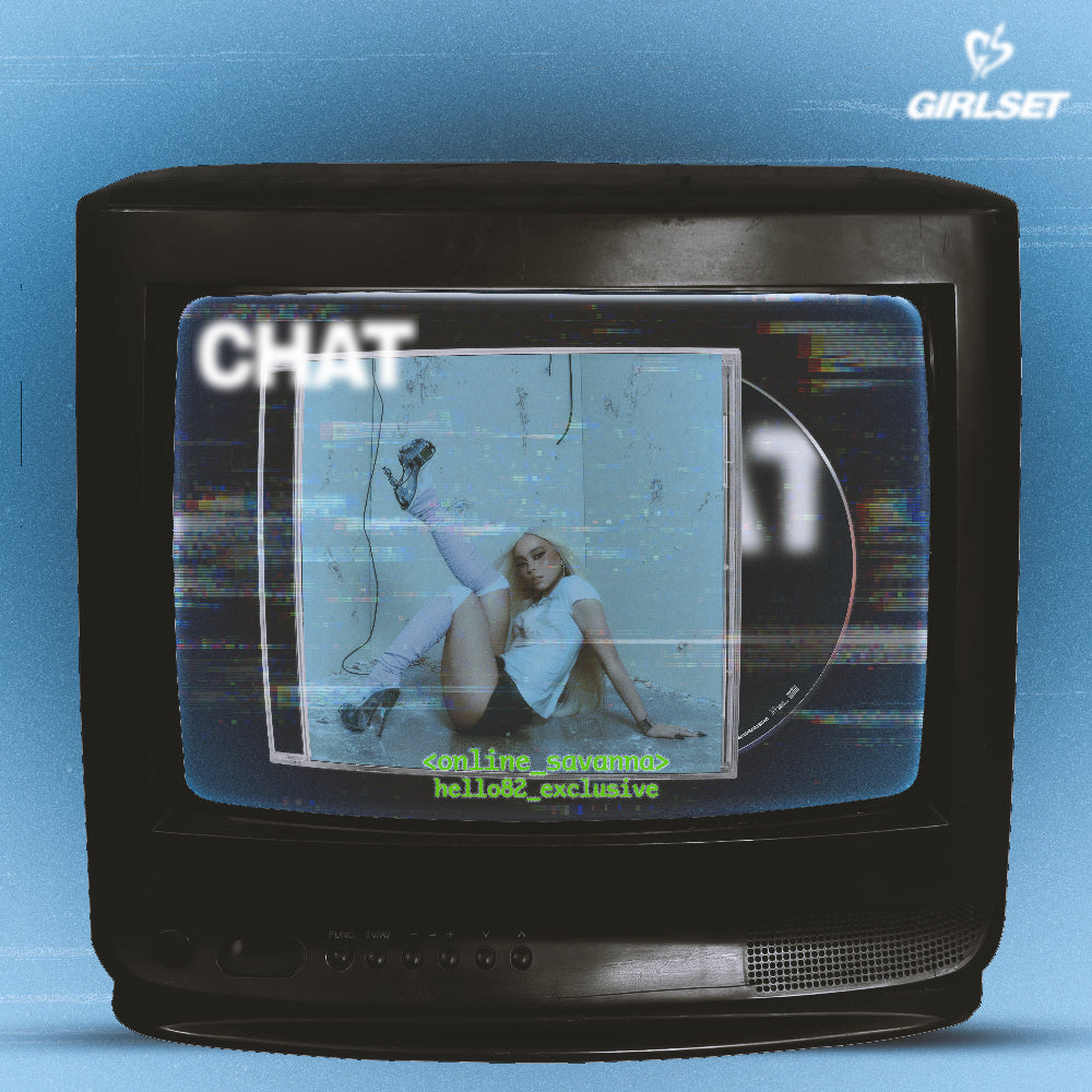 GIRLSET CHAT 4th Single Album Single CD hello82 Exclusive Ver - online savanna Ver - Main Image