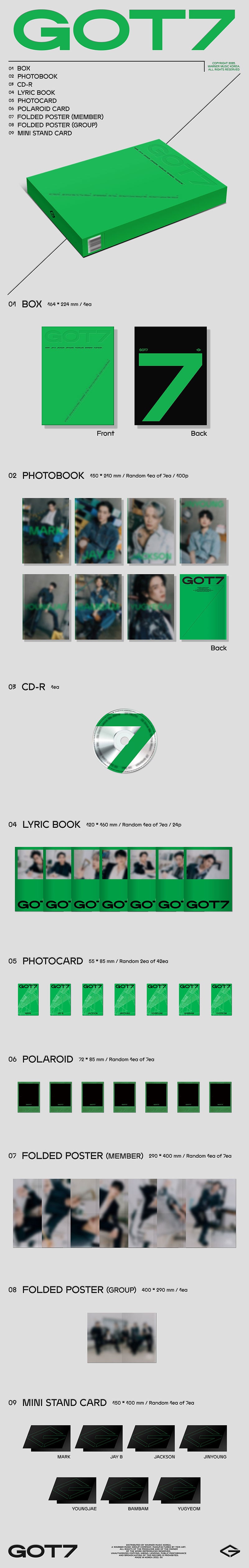 GOT7 - GOT7 [1st EP Album]