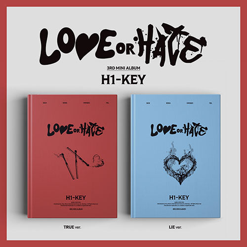 H1 KEY LOVE or HATE 3rd Mini Album - main image