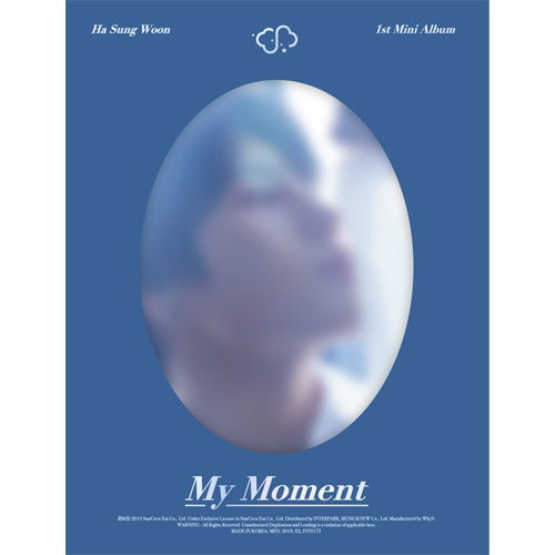 HA SUNG WOON My Moment 1st Mini Album - Daily Ver - Main Image