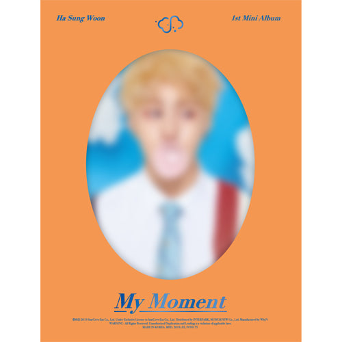 HA SUNG WOON My Moment 1st Mini Album - Dream Ver - Main Image