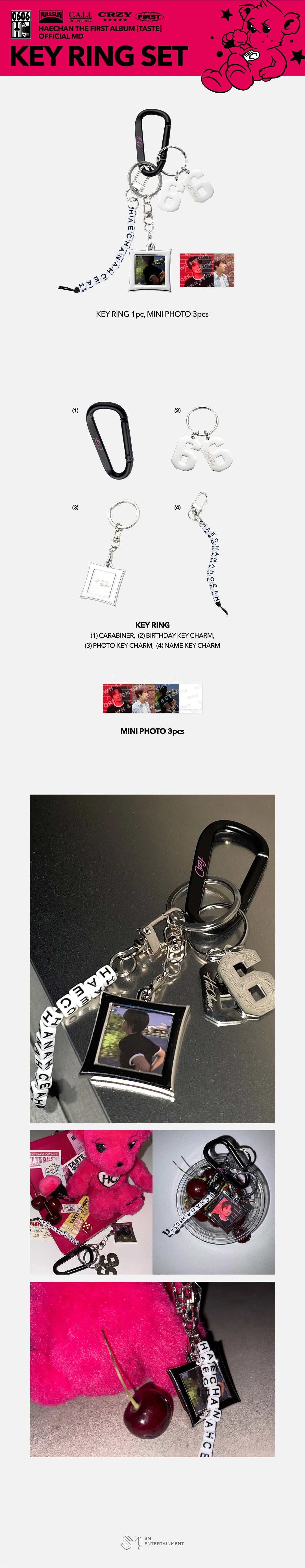 HAECHAN - Keyring Set [The 1st Album 'TASTE' Official MD]
