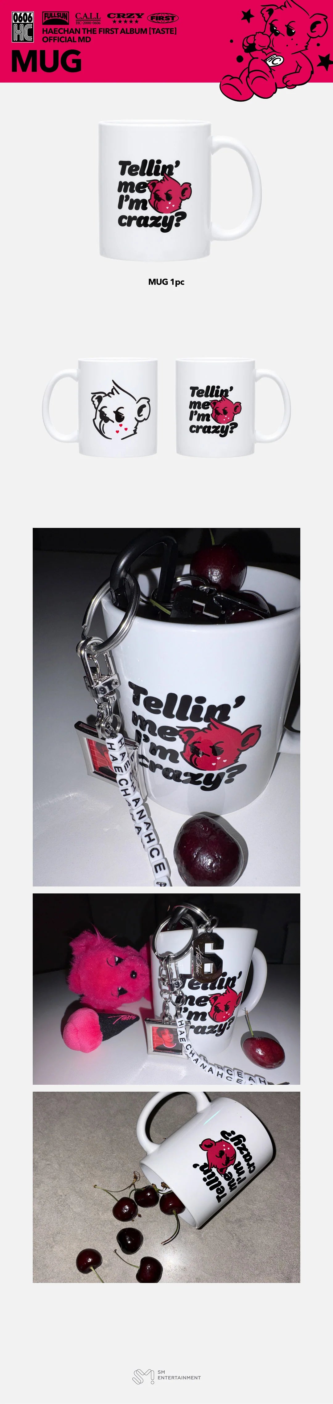 [PRE-ORDER] HAECHAN - Mug [The 1st Album 'TASTE' Official MD]