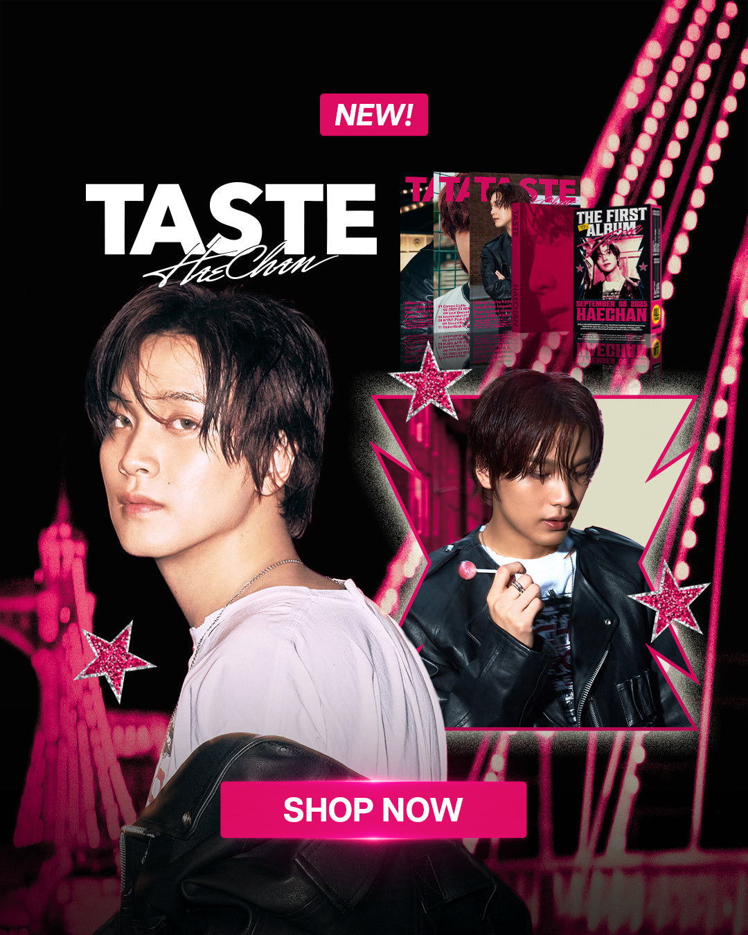 HAECHAN  TASTE 1st Album - Banner Mobile
