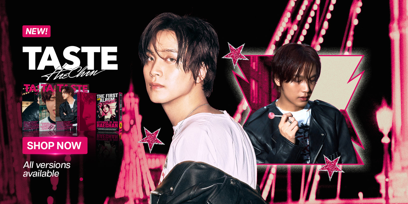 HAECHAN  TASTE 1st Album - Banner