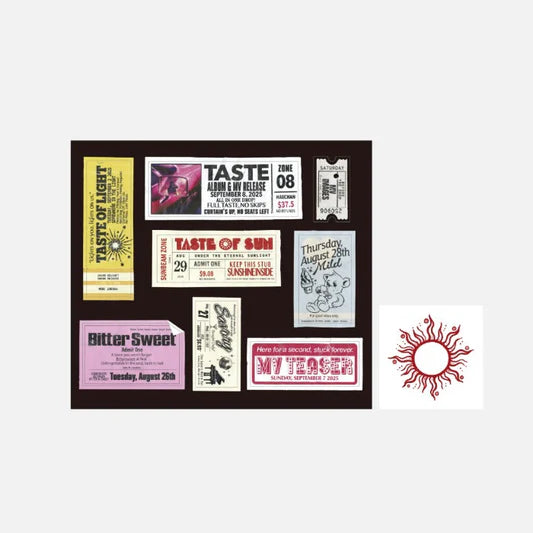 HAECHAN Tattoo and Sticker Set The 1st Album TASTE Official MD - main image