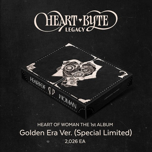 HEART OF WOMAN Heart Byte LEGACY 1st Album Golden Era Special Limited Ver - main image