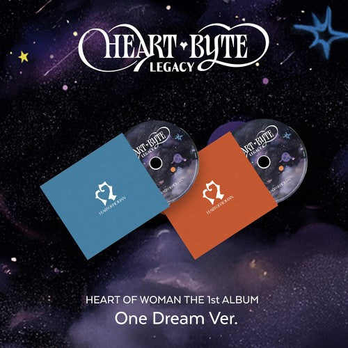 HEART OF WOMAN Heart Byte LEGACY 1st Album One Dream Ver - main image