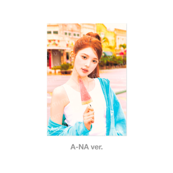 Hearts2Hearts A3 Poster 2nd Mini Album Lemon Tang POP UP Official MD A-NA Ver - main image